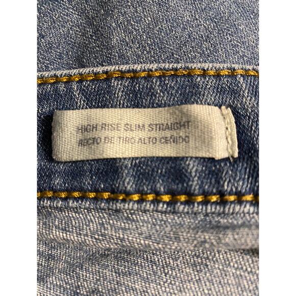 Universal Thread 18 34R High Rise Slim Straight Jeans - Picture 4 of 4